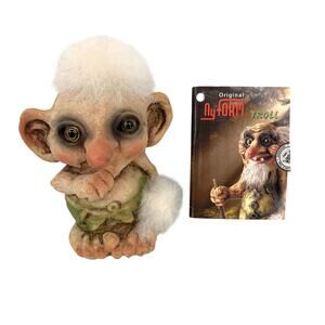 Ny Form Troll Trollbaby Sucking Thumb #075 3.5" Tall Norwegian